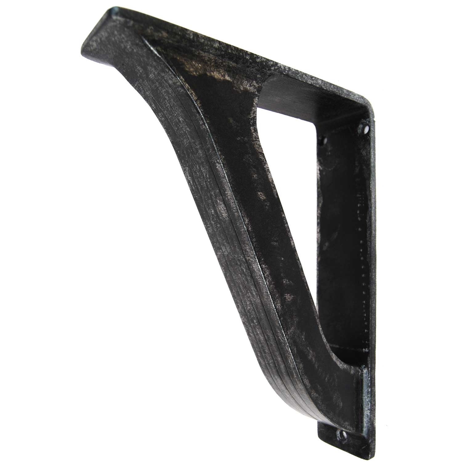 2inch wide 2inch wide Portland Iron Corbel with antique pewter finish, a countertop support bracket available in 4 bracket sizesPortland Iron Corbel with antique pewter finish, a countertop support bracket avaliable in 4 bracket sizes
