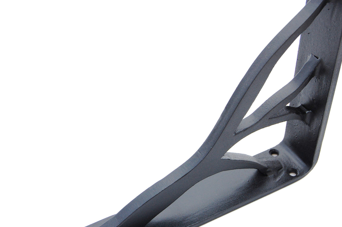 Willow Iron Countertop Corbel (single center brace)