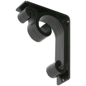 Pictures is our 3-inch wide Keaton Iron Corble with a black Iron finsh.