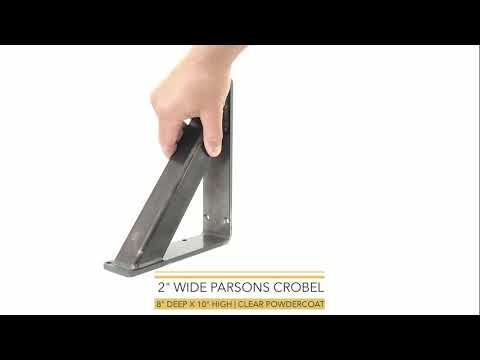 Parsons Iron Corbel 2-Inch Wide
